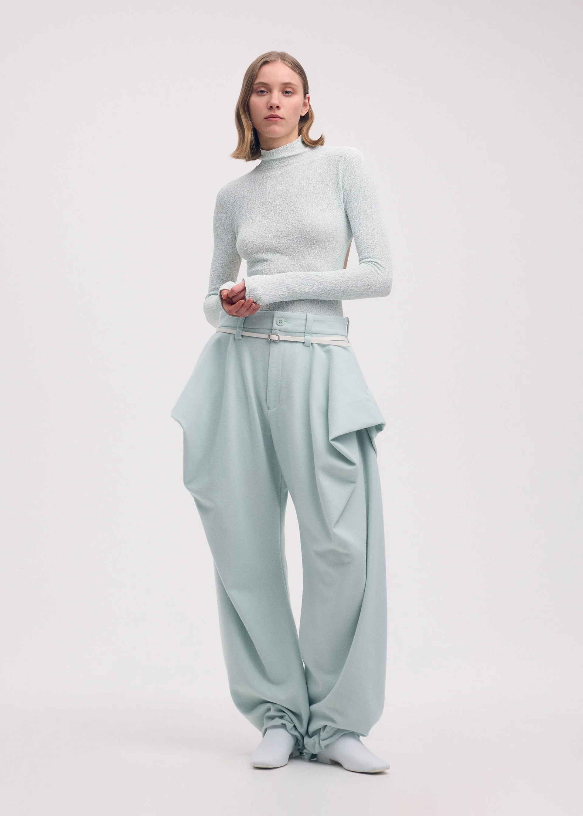 WOOL TWEED PANTS - Image 8