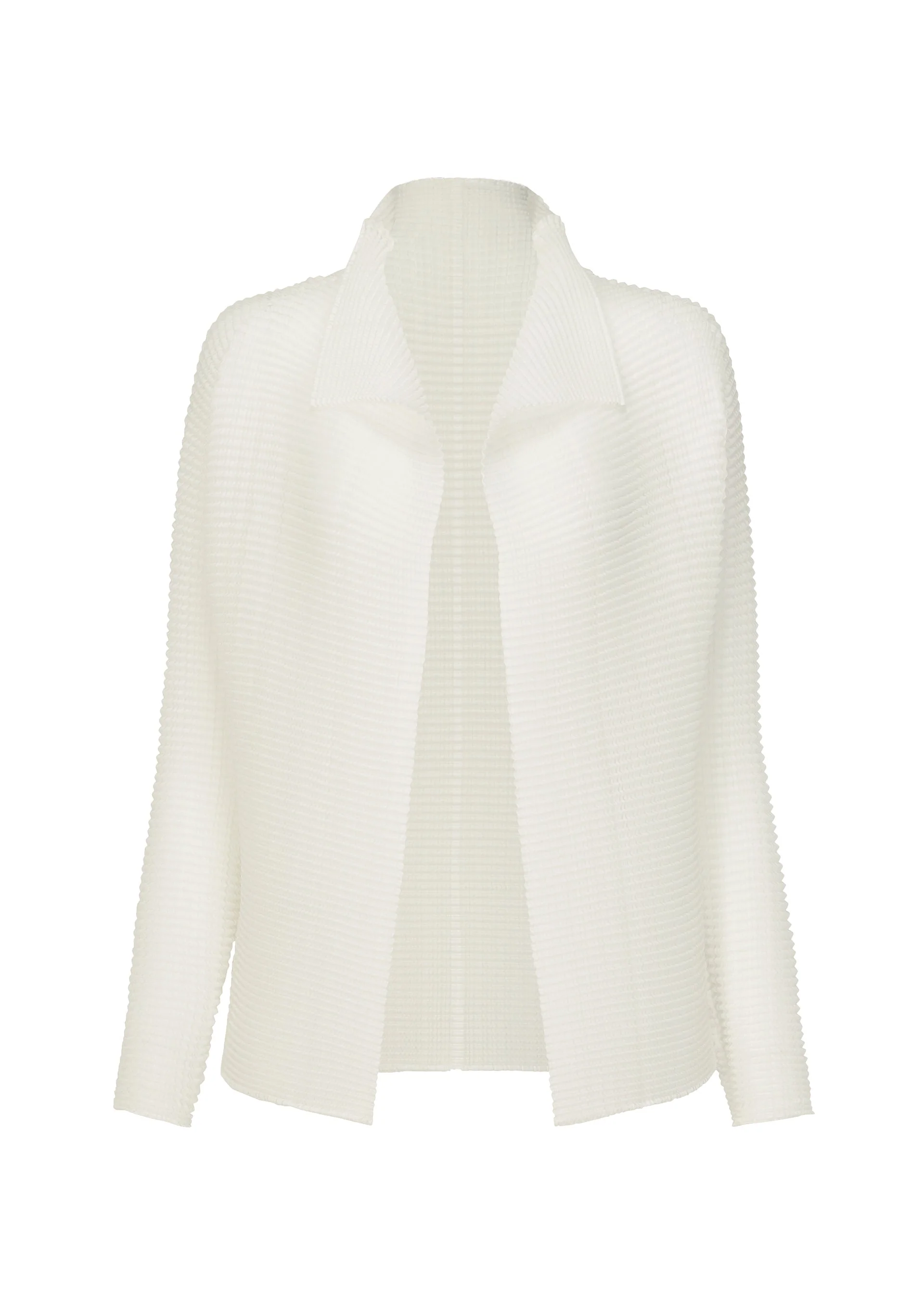 WOOLY PLEATS BK/WT-56