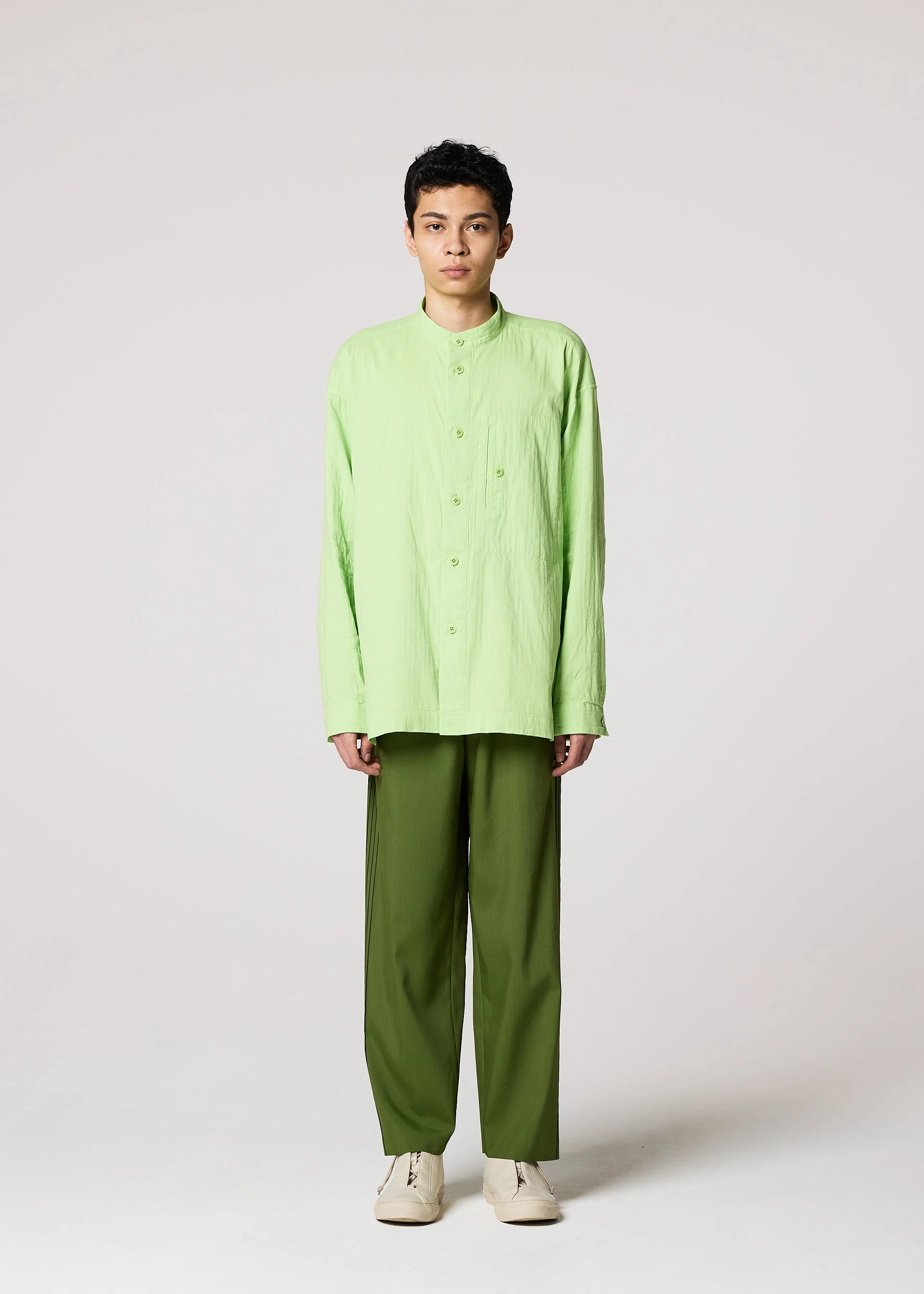 DOUBLE FACE COTTON SHIRT - Image 4