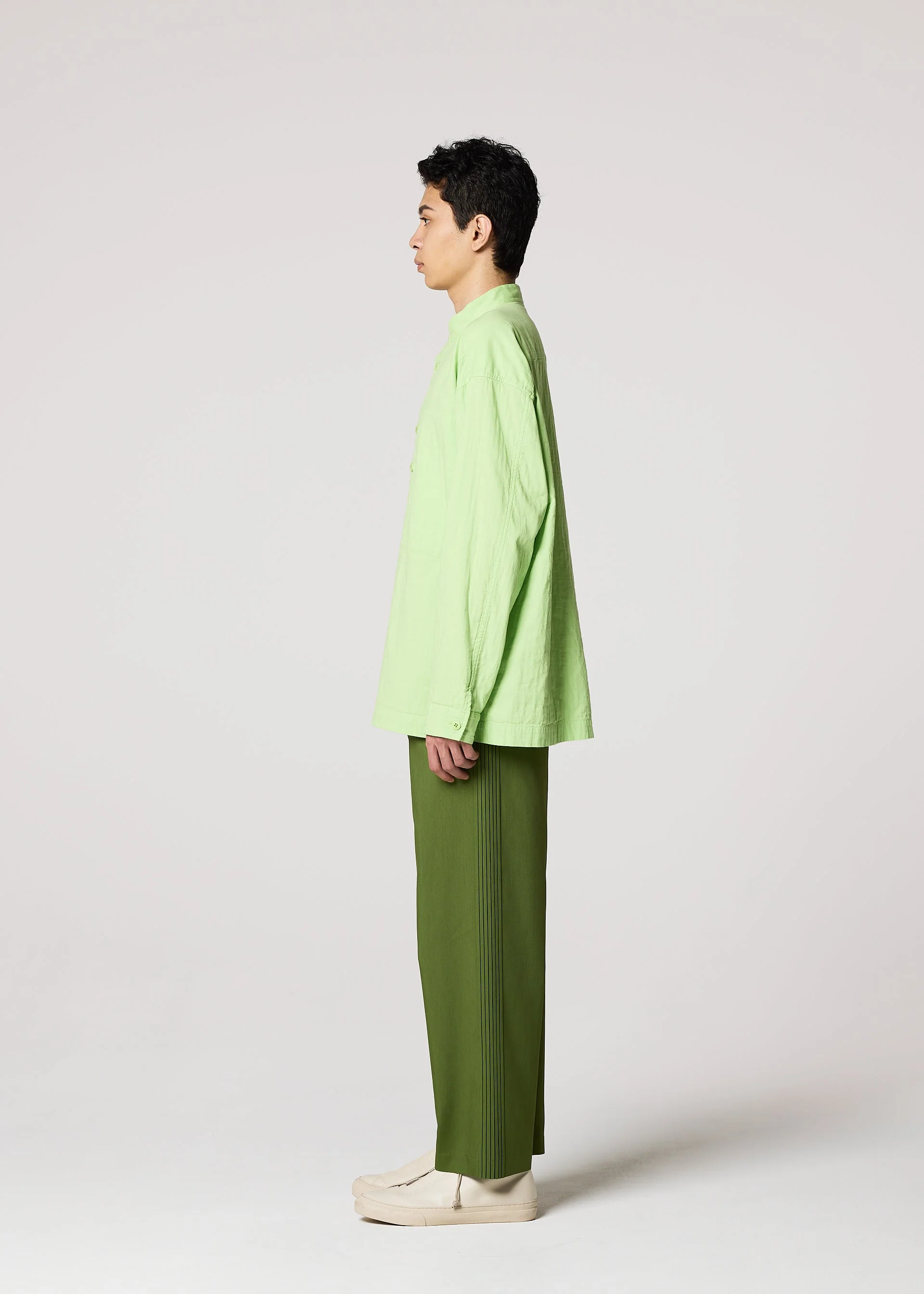DOUBLE FACE COTTON SHIRT - Image 5