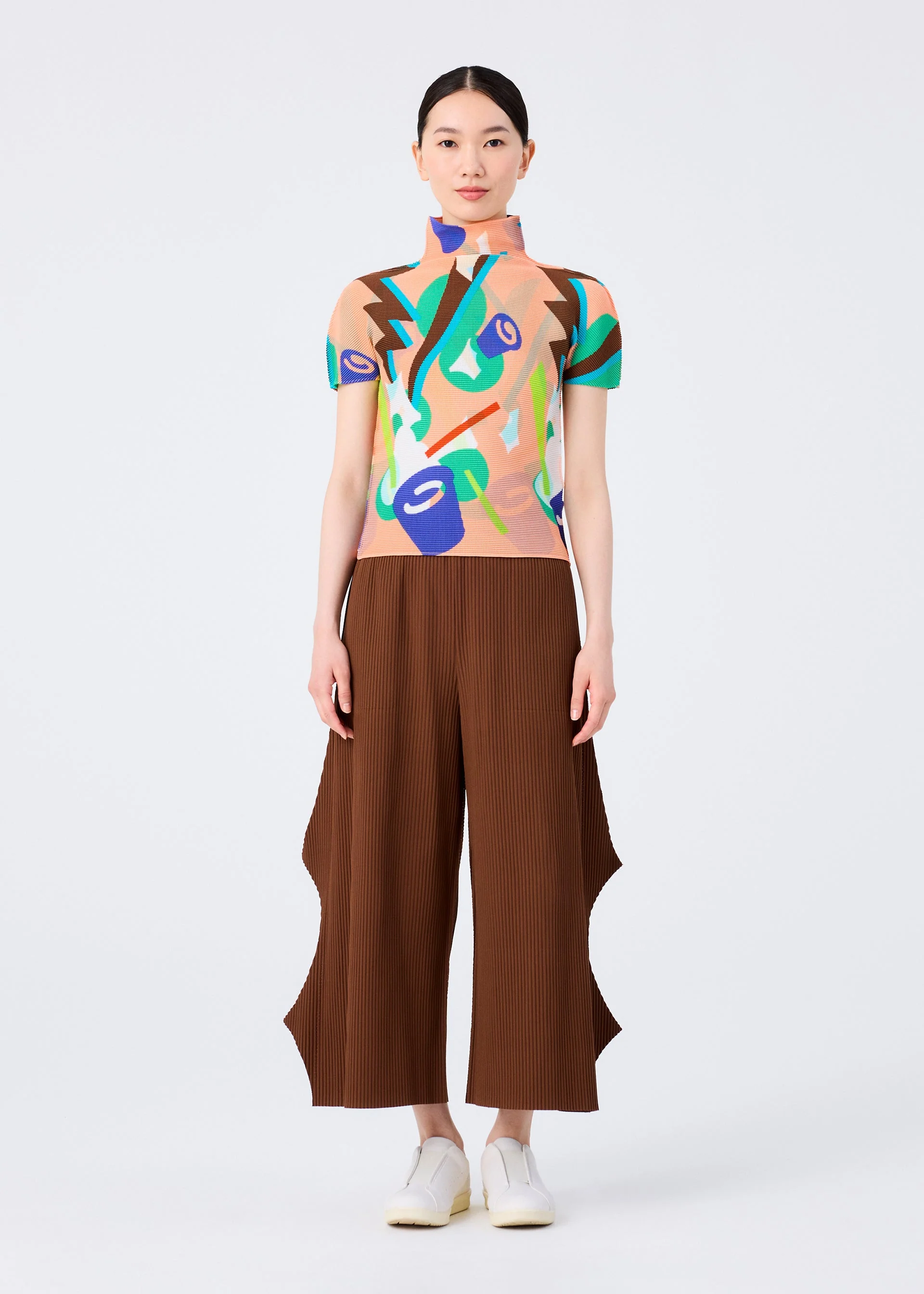 FINE KNIT PLEATS BOTTOM 2 - Image 5