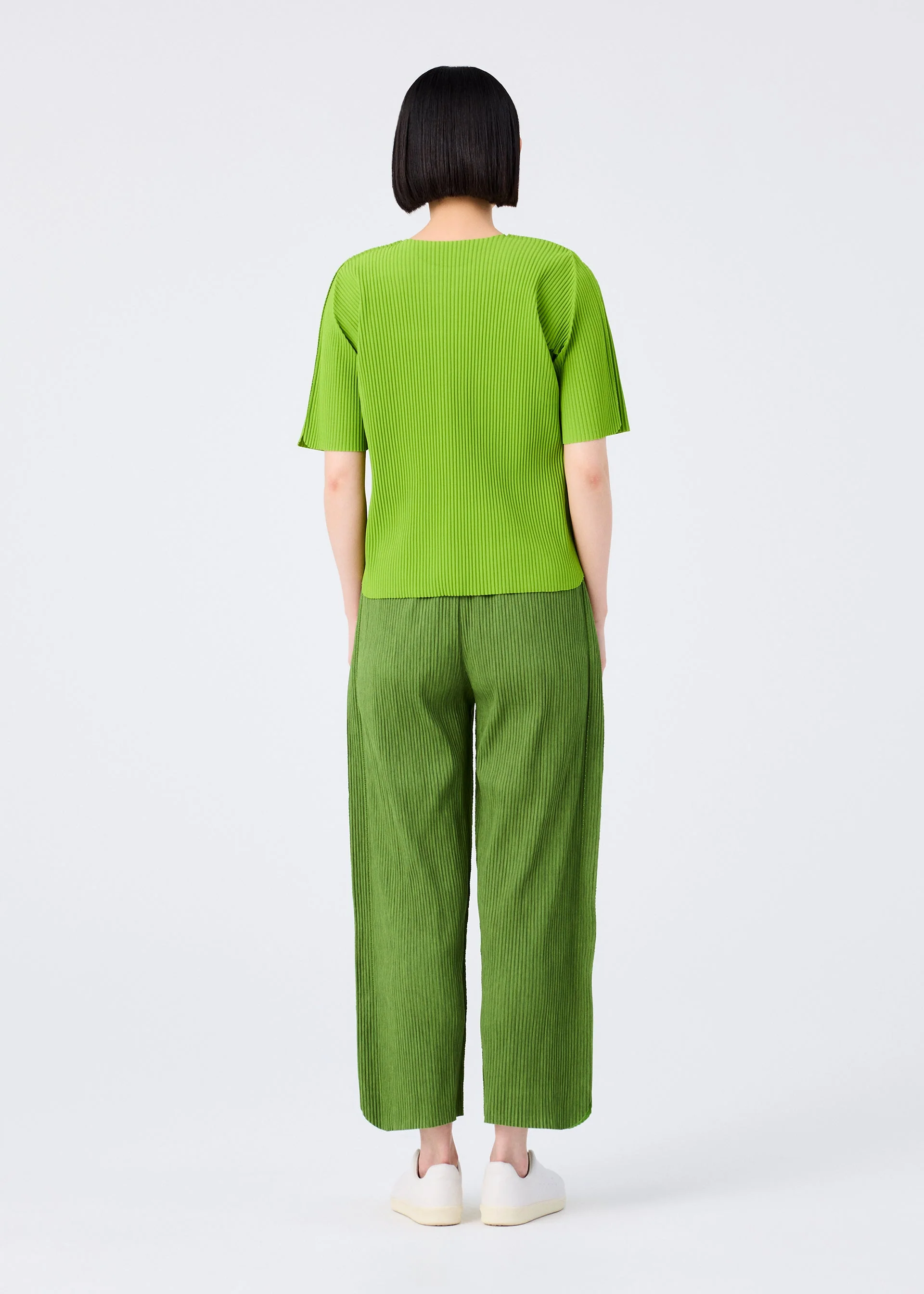 MIX FINE KNIT PLEATS BOTTOM - Image 7